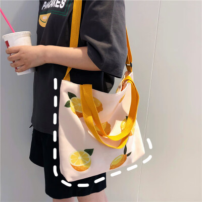 

Ins bags canvas bags ladiesdiagonal bags