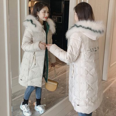 

Toponeto Fashion Women Winter Warm Cotton Hooded Winter Jacket Long-Sleeved Coat