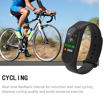 

M4 Waterproof Heart Rate Blood Pressure Fitness Tracker Smart Band Bracelet