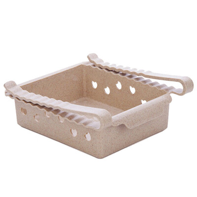 

Toponeto New Kitchen Article Storage Shelf Refrigerator Drawer Shelf Plate Layer