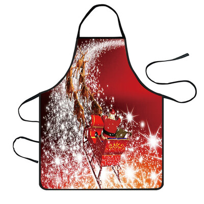 

Tailored Christmas Decoration Waterproof Apron Kitchen Aprons Dinner Party Apron