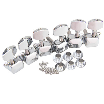 

2Colors Chrome 3x3 Semiclosed Tuning Pegs Machine Heads for Acoustic Guitar