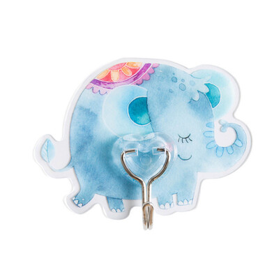 

Toponeto Cute Wall Hook Seamless Reusable Scratch Wall Hook for Kitchen Bathroom Ceiling