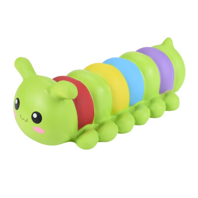 

Siaonvr 17cm Jumbo Squishy Caterpillar Slow Rising Cream Scented Stress Relief Toy