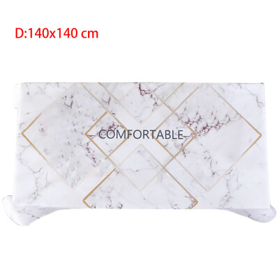 

Toponeto COMFORTABLE Tablecloth Home Decoration Rectangular Polyester Table Cloth Full Size