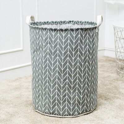 

Gobestart Waterproof Canvas Sheets Laundry Clothes Laundry Basket Storage Basket Folding