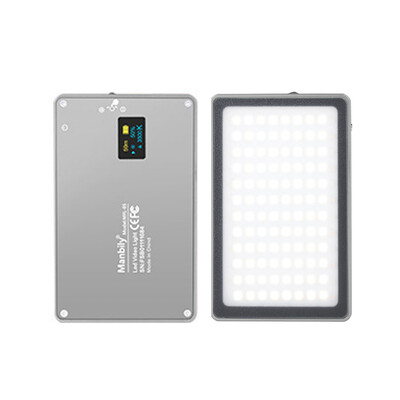 

Manbily 8W Fill Light Selfie Camera Lamp with Magnetic Adsorption USB Powered Adjustable Brightness Dimmable Color Temperature Ch