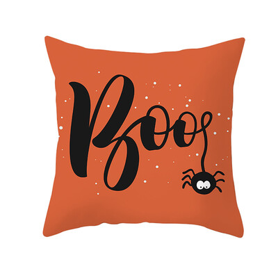 

〖Follure〗Halloween Ghost Witch Pumpkin Throw Pillow Case Magical Cat Cushion Cover Decor