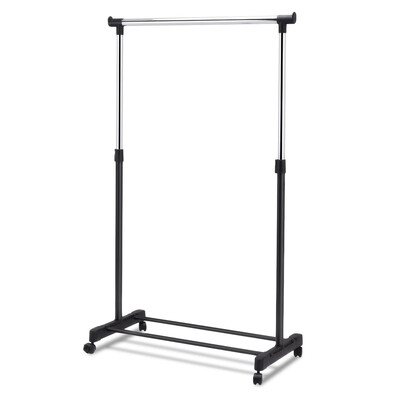 

Adjustable Rolling Garment Rack Clothes Hanger