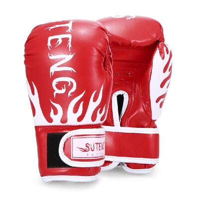 

Boxing Gloves for Children Breathable Safety Kickboxing Training Leather Gloves for Child