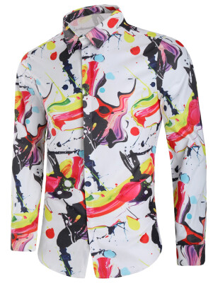 

Art Painting Print Long Sleeves Shirt