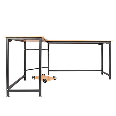 

Shaped Desk Corner Office Computer Desk PC Laptop Study Table