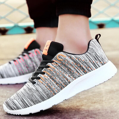 

ZTON Fashion Womens&men Casual Sneakers Breathable Mesh Running Sports Shoes Lovers Shoes