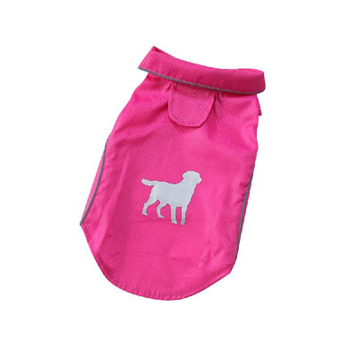 

Summer Outdoor Puppy Pet Rain Coat with Reflective Stripe Waterproof Jackets Raincoat for Dogs Cats Apparel Clothes