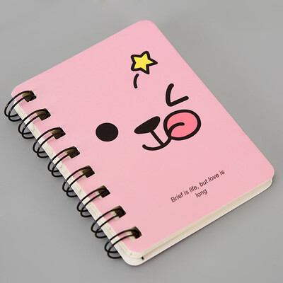 

Newest Kawaii Cute Animal Daily Office Supplies Week Planner Spiral Notebooks Day Plan Diary Notepads Memo Pad School Stationery
