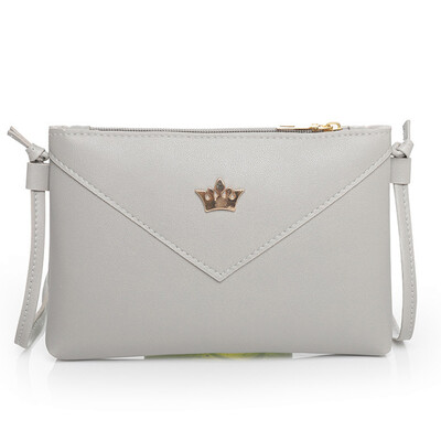 

Tailored Womens Leather Crossbody Bag Pure Color Shoulder Bags Messenger Bag Coin Bag