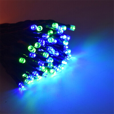 

〖Follure〗Solar Power Fairy Light String Lamp Party Xmas Decor Outdoor RF 12M 100 LED