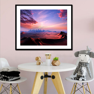 

Toponeto 5D Embroidery Paintings Rhinestone Pasted DIY Diamond Painting Cross Stitch