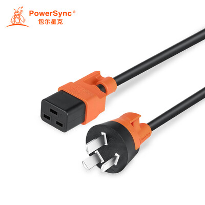 

Baoer Xingke GB 16A machine room cabinet large UPS server power cord black orange 05 m WS-002F-9 MPCJSI0005