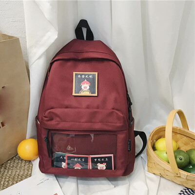 

Backpack Male And Female Students Bag Wild Large-capacity Backpack Travel Bag