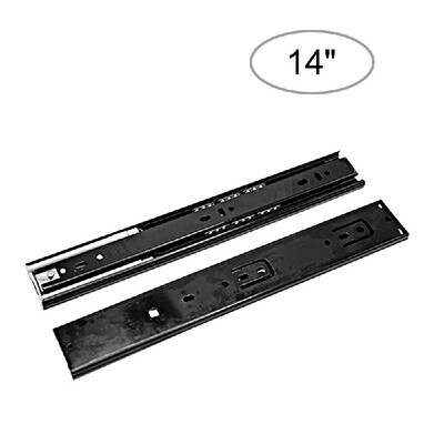 

2pcs Drawer Slides Low Noise Ball Bearing Drawer Slides 1-Pair Heavy Duty Drawer Slides Drawer Guide Rail Hydraulically Damped Dra