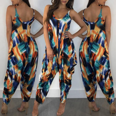 

Women&39s Clubwear Playsuit Bodysuit Party Jumpsuit Romper Chiffon Long Trousers