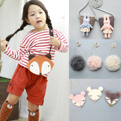 

Baby Kids Girls Toddler Fox Casual Shoulder Crossbody Messenger Handbag Bag