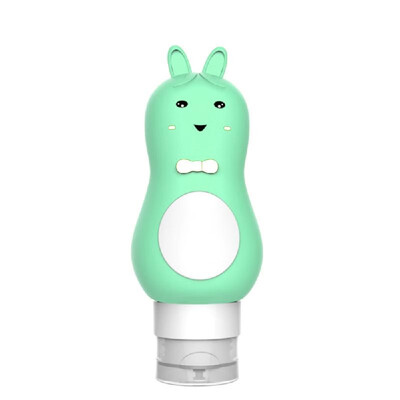 

Refillable Cartoon Cute Animal Shaped Travel Bottle Set Squeezable Silicone Bottles Kit Style 3 96ml