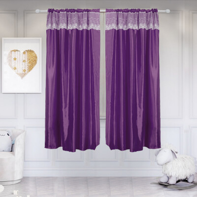 

Toponeto Leaves Curtain Tulle Window Treatment Voile Drape Valance 1 Panel Fabric