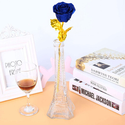 

Gobestart 24K Rose Artificial Flower Unique Gifts Thanksgiving Day Birthday For Wife Women