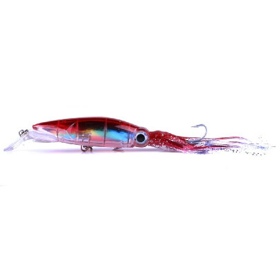 

14cm40g Bionic Squid Baits Artificial Fishing Lures Hard Squid Skirts Octopus Lure Trolling Fishing Baits Fishing Tackle