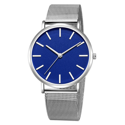 

Gobestart Fashion Quartz Watch Women Men Mesh Stainless Steel Quality Casual Wrist Watch
