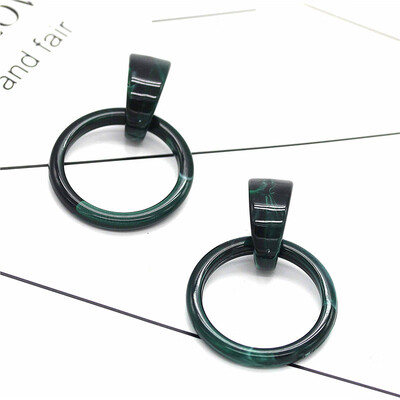 

Olaru Bohemian korean Circle Stud Earring For Women Cheap Earrings Statement Jewelry New Wholesale Accessories christmas gift