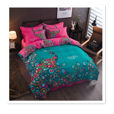 

2018 explosions sheets fashion cotton bed four sets