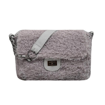 

Winter Faux Fur Crossbody Bags Sling Messenger Bag Women Shoulder Handbags