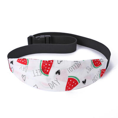 

Cute Stroller Seat Head Support Sleep Nap Aid Head Band Travel Safe Belt