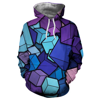 

New Casual Fashion 3D Printing Men Hoodie