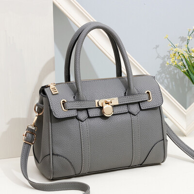 

Handbag lady fashion large capacity Kelly bag Korean version of the lady shoulder temperament inclined to her mother Baochao