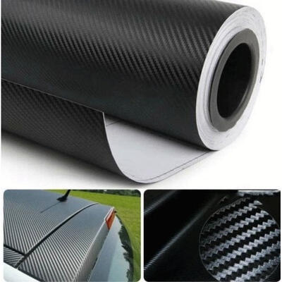

127Mx30cm DIY Carbon Fiber Wrap Roll Sticker for Car Auto Vehic