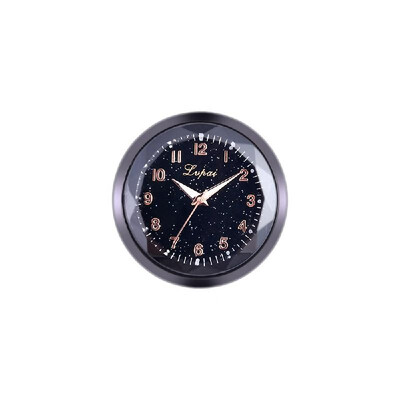 

Mini Fine Metal Electronic Clock Number Scale Car Interior Decoration Paste Study Convenience