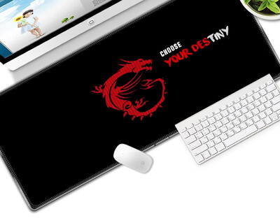 

Large Gaming Mouse Pad With Lock Edge Red Dragon 4090CM SpeedControl Version Mousepad For Dot 2 Lol Game