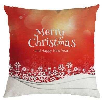 

Tailored Christmas Pillow Cover Pillowcases Decorative Sofa Cushion Cover 45x45cm