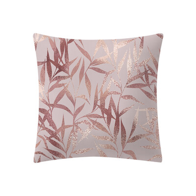 

〖Follure〗Rose Gold Pink Cushion Cover Square Pillowcase Home Decoratio