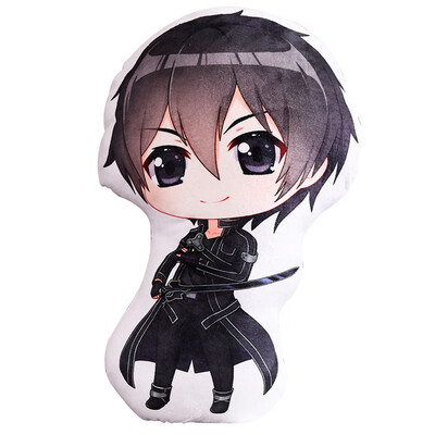 

Ailin Online Sword Art Online Throw Pillow 18 inch Super Kawaii Anime Plush Doll Toy for Home Sofa Decor