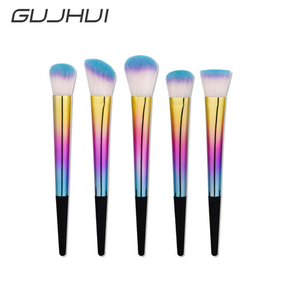 

〖Follure〗5Pcs Blending Pencil Foundation Eye shadow Makeup Brushes Eyeliner Brush