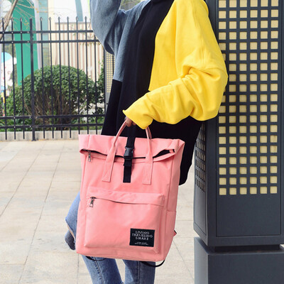 

Tailored Womens Fashion Nylon Handbag School Bag Travel Backpack Bag BK