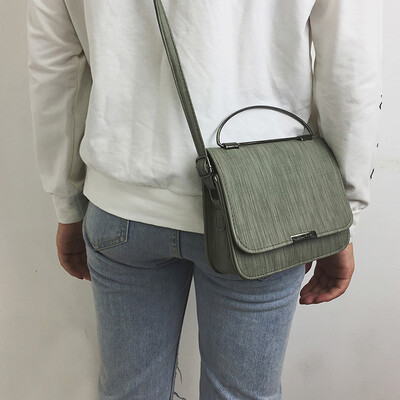 

Tailored Girls Women Retro Female Simple Solid Bag Crossbody Shoulder Handbag