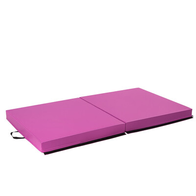 

Gymnastic Fitness Exercise Thick Mat with Two Folding Panel