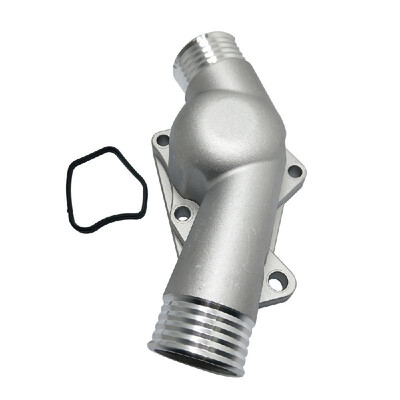 

Engine Coolant Thermostat Housing Cover Water Outlet Thermostat Cover Replacement for BMW 3 Series E46 5 Series E34 11531722531