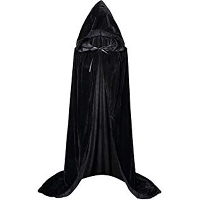 

Toponeto Fashion New Style Halloween Cloak Masquerade Party Blouse Fashion Pure Color Top